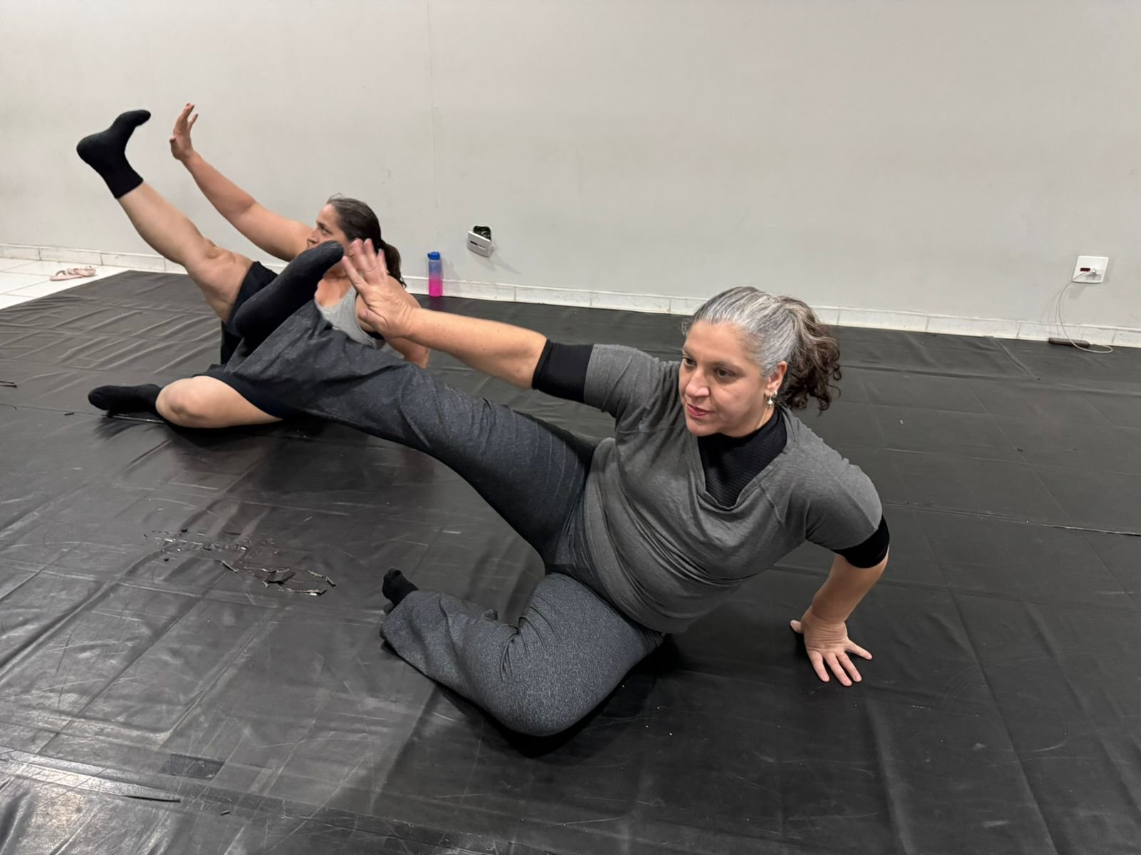 Aluna Erika e sua irmã