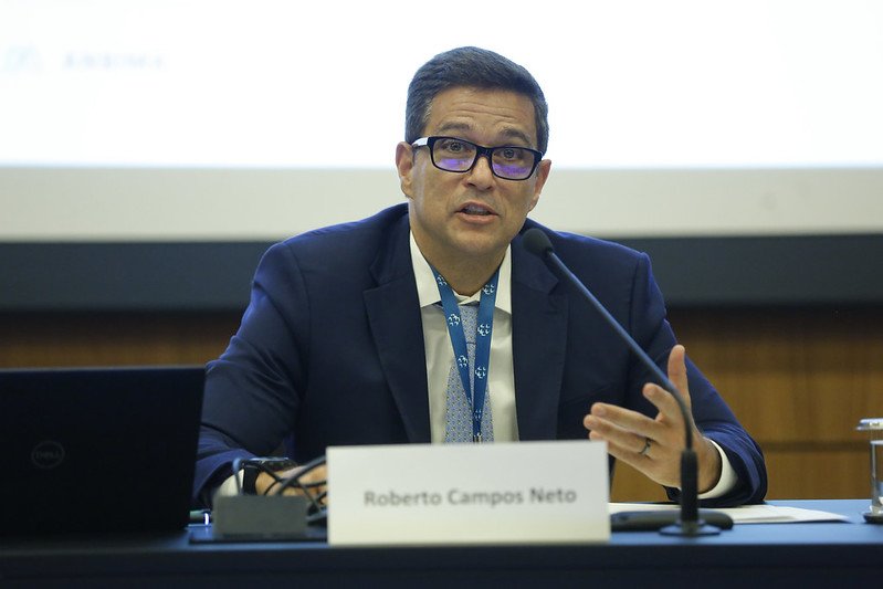 Indicado por Jair Bolsonaro ao Banco Central, Campos Neto deixou após a nomeação de Gabriel Ga...