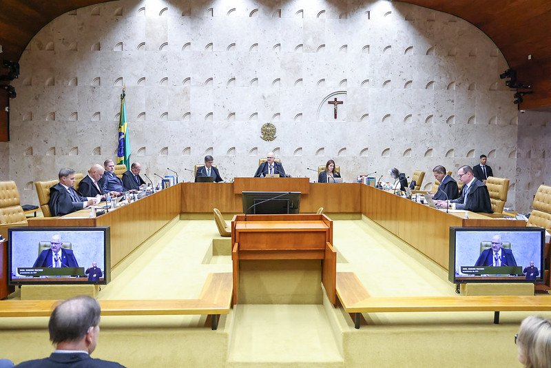 Sessão plenária do STF (Foto: Antonio Augusto / STF)