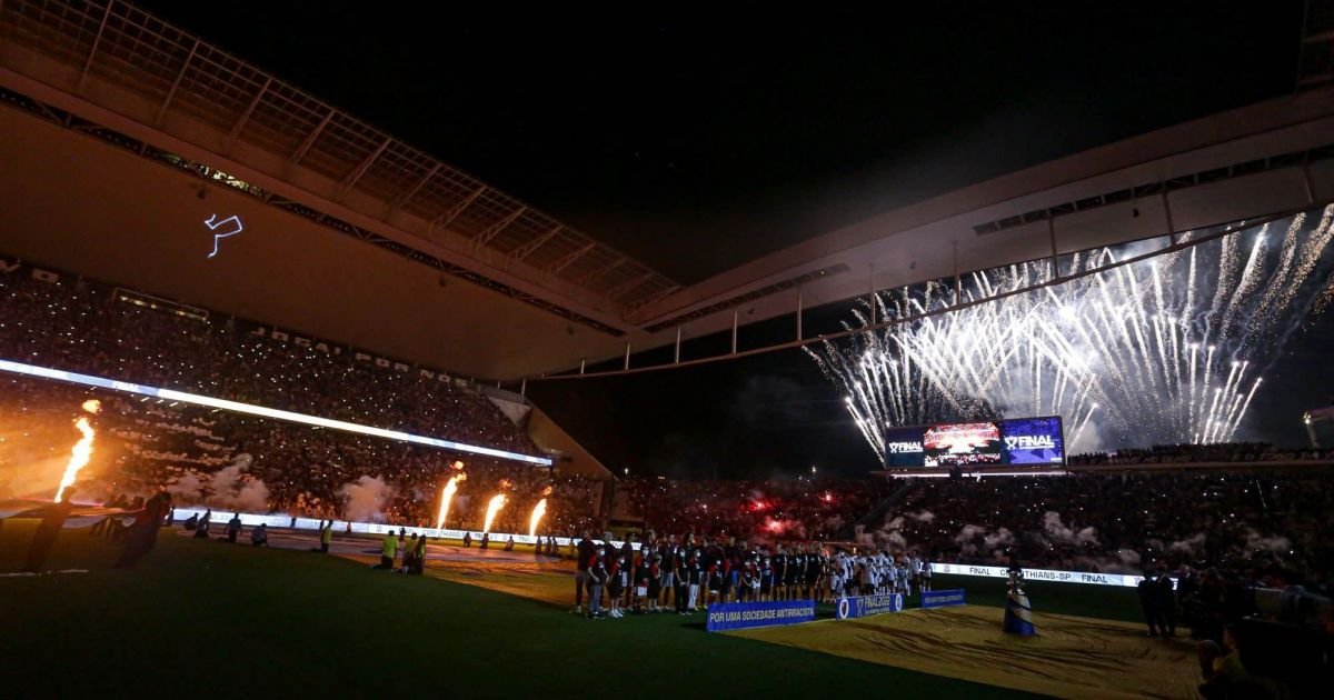 Neo Química Arena, casa do Corinthians, em Itaquera  • Rodrigo Coca/Agência Corinthians