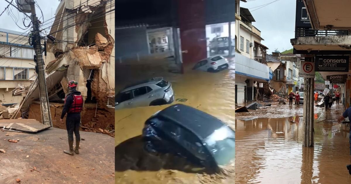 Munícipio registrou ocorrências de desabamentos e alagamentos após sequência intensa de chuva...
