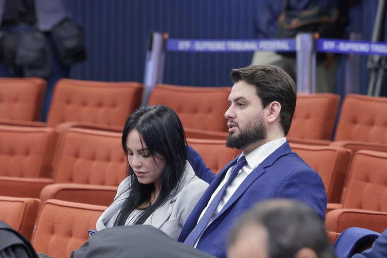 Réu no núcleo 2, Filipe Martins foi condenado a 21 anos de prisão. (Foto: Rosinei Coutinho/STF)